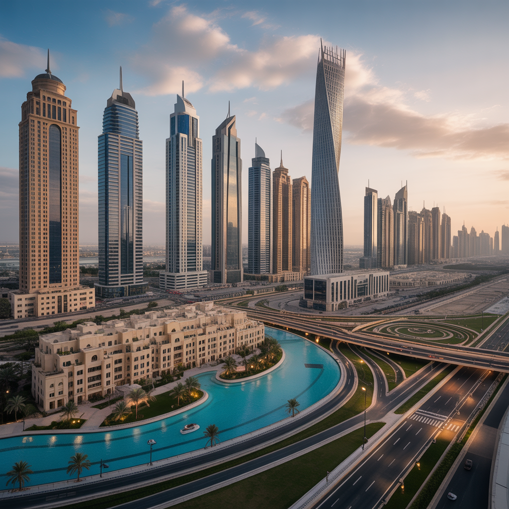 مجتمع فلل راقي في أبوظبي